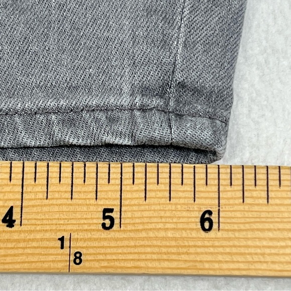 Two By Vince Camuto Jeans Women's 34/14 Gray Charcoal Distressed Denim TAG 32/14 - Picture 8 of 16
